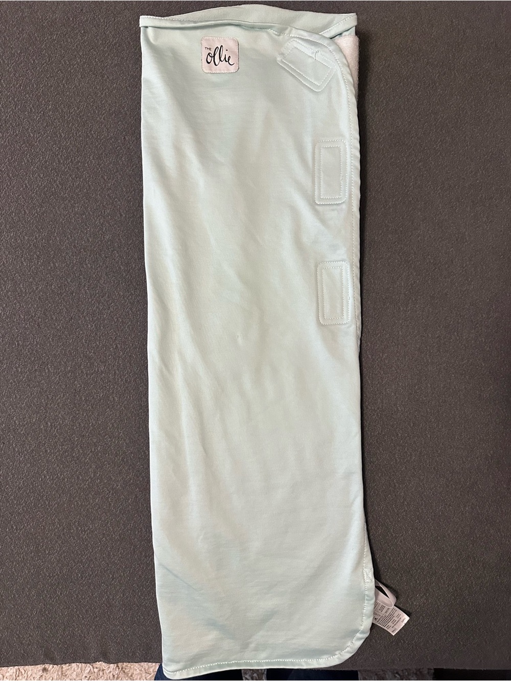 Ollie Swaddle Mint Green